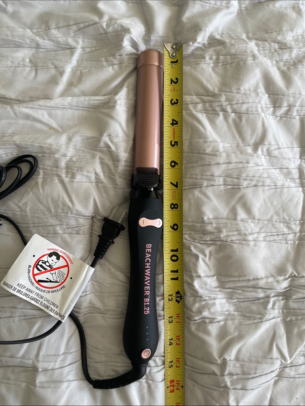 beachwaver B1.25 Pink and Black Curling/Waving Iron. Brand new never used. - Picture 5 of 6